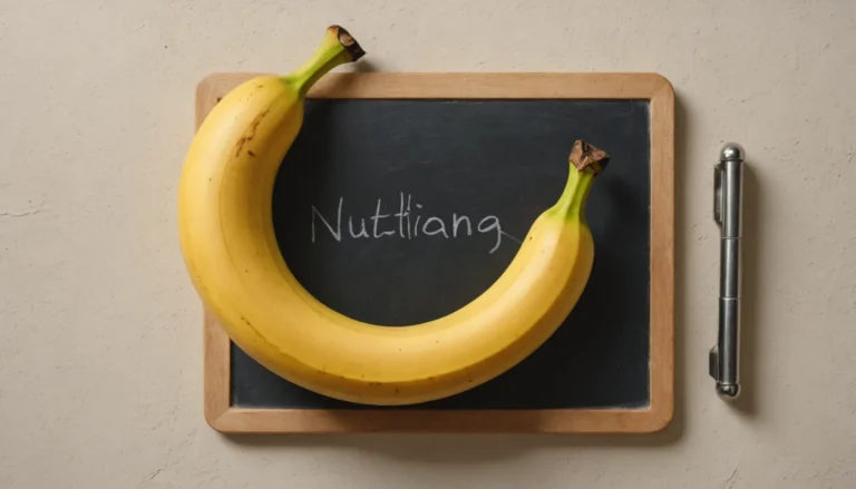 calorie 1 banane sans peau